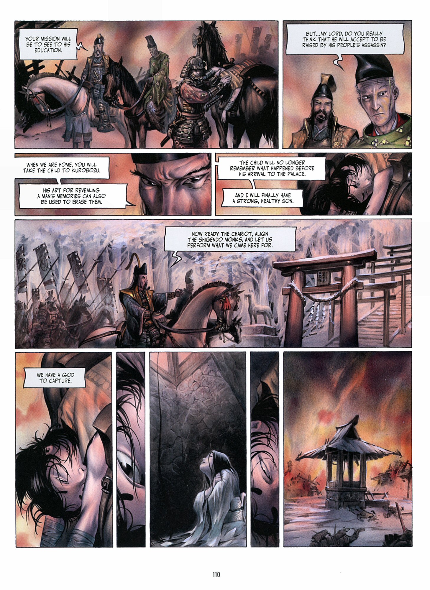 Read online Legend of the Scarlet Blades comic -  Issue # TPB - 111
