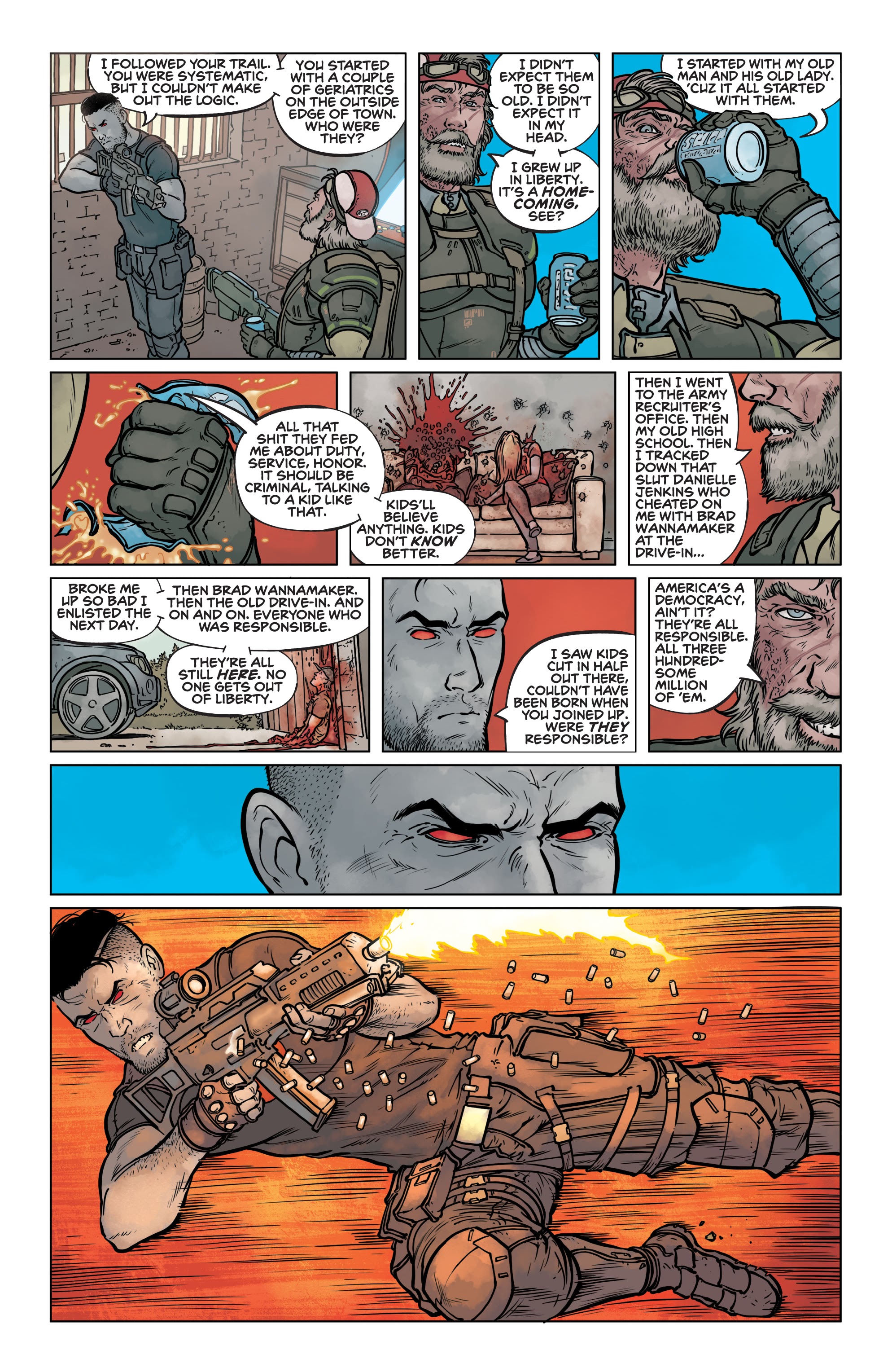 Read online Bloodshot Unleashed comic -  Issue #1 - 11