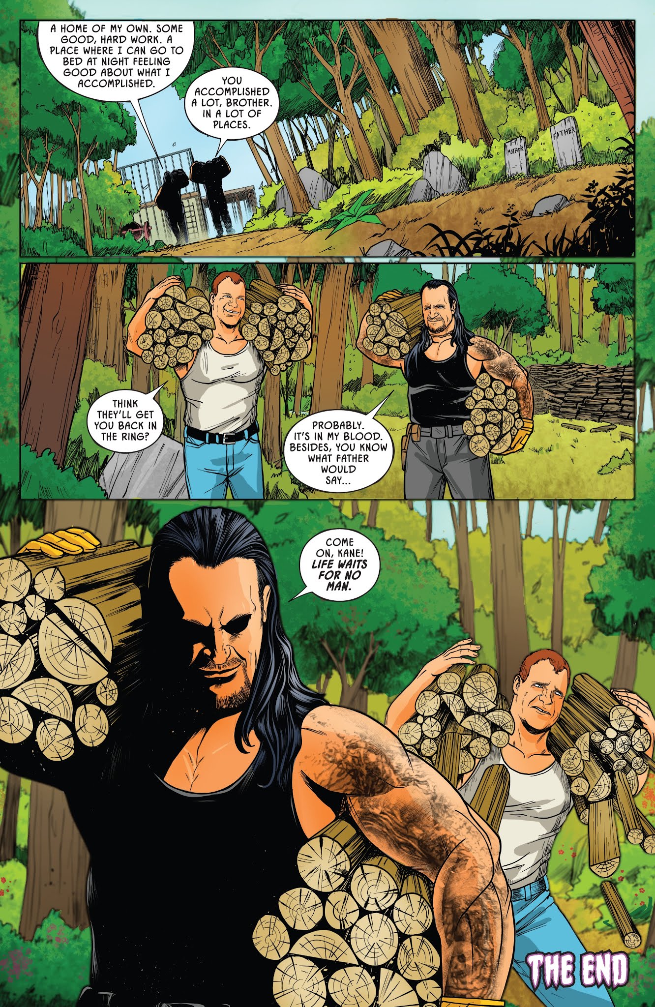 Read online WWE: Undertaker comic -  Issue # TPB - 107