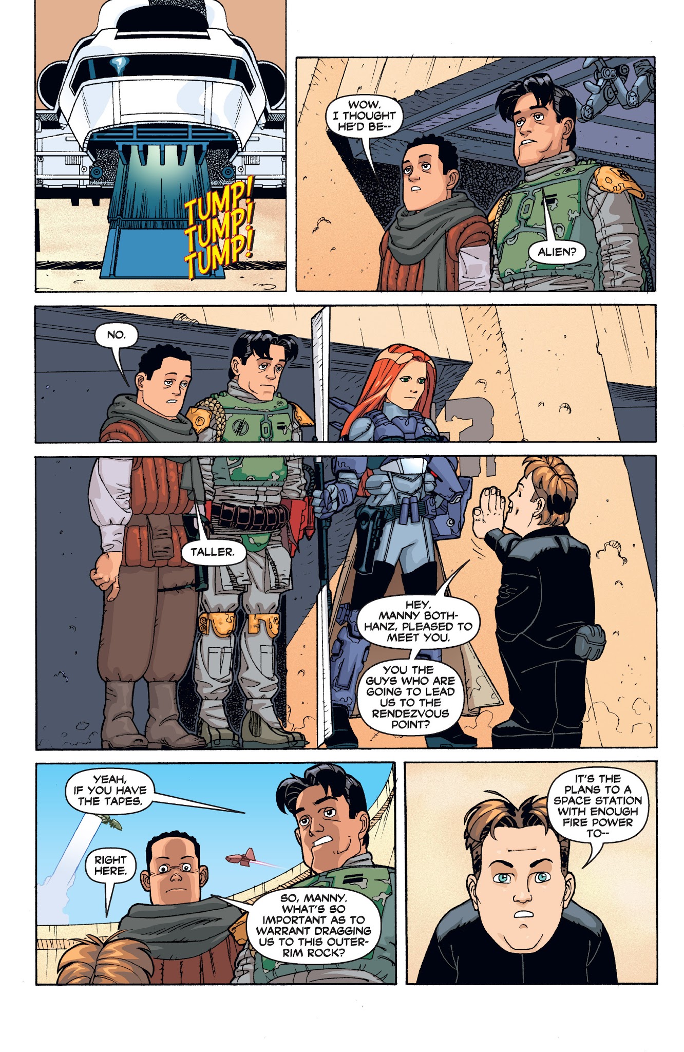 Read online Star Wars: Tag & Bink II comic -  Issue #1 - 14