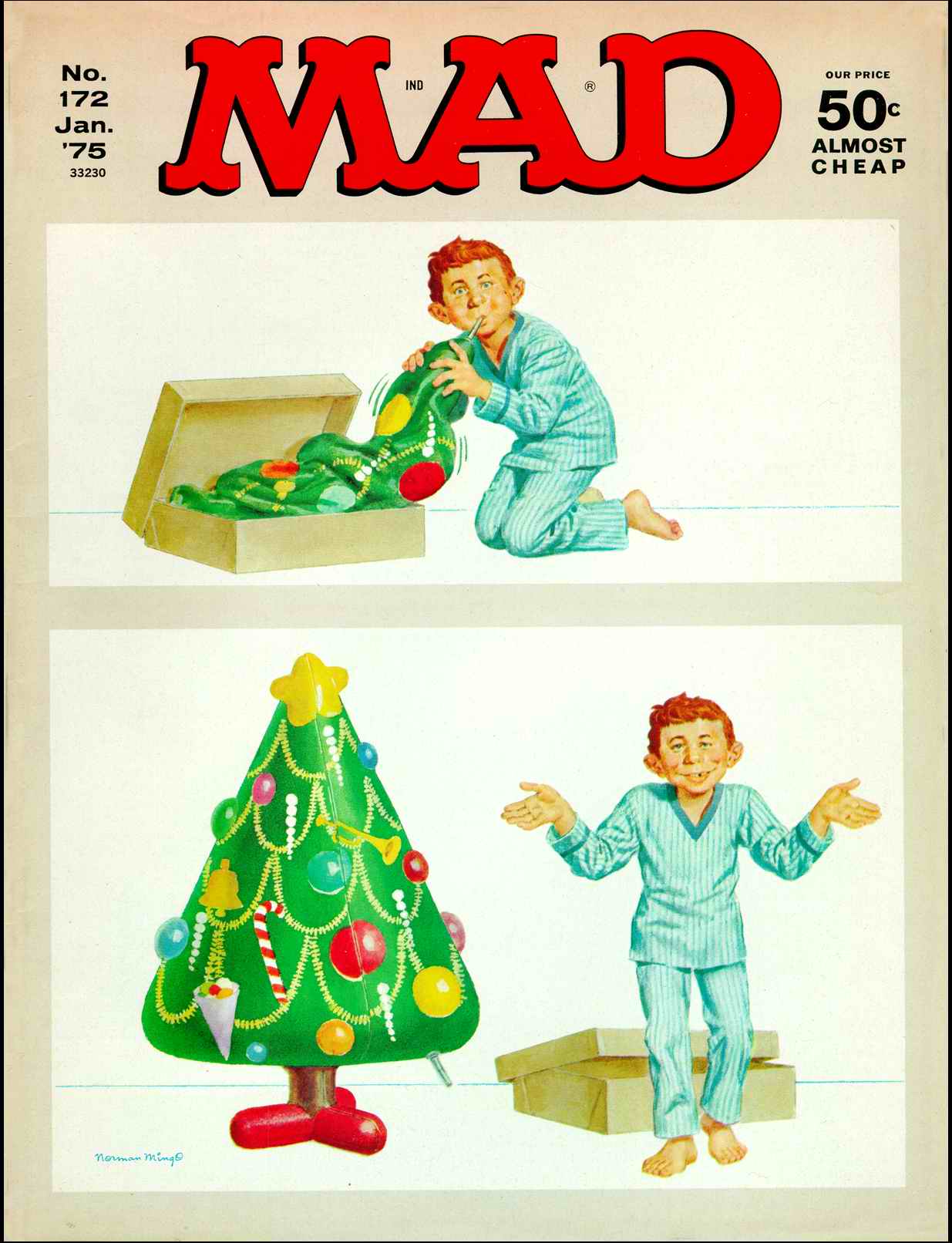 Read online MAD comic -  Issue #172 - 1