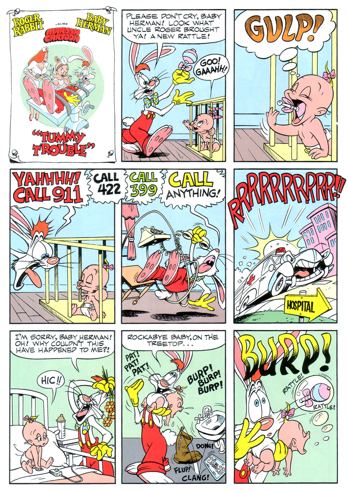Read online Marvel Graphic Novel comic -  Issue #54 - Roger Rabbit The Resurrection of Doom - 57
