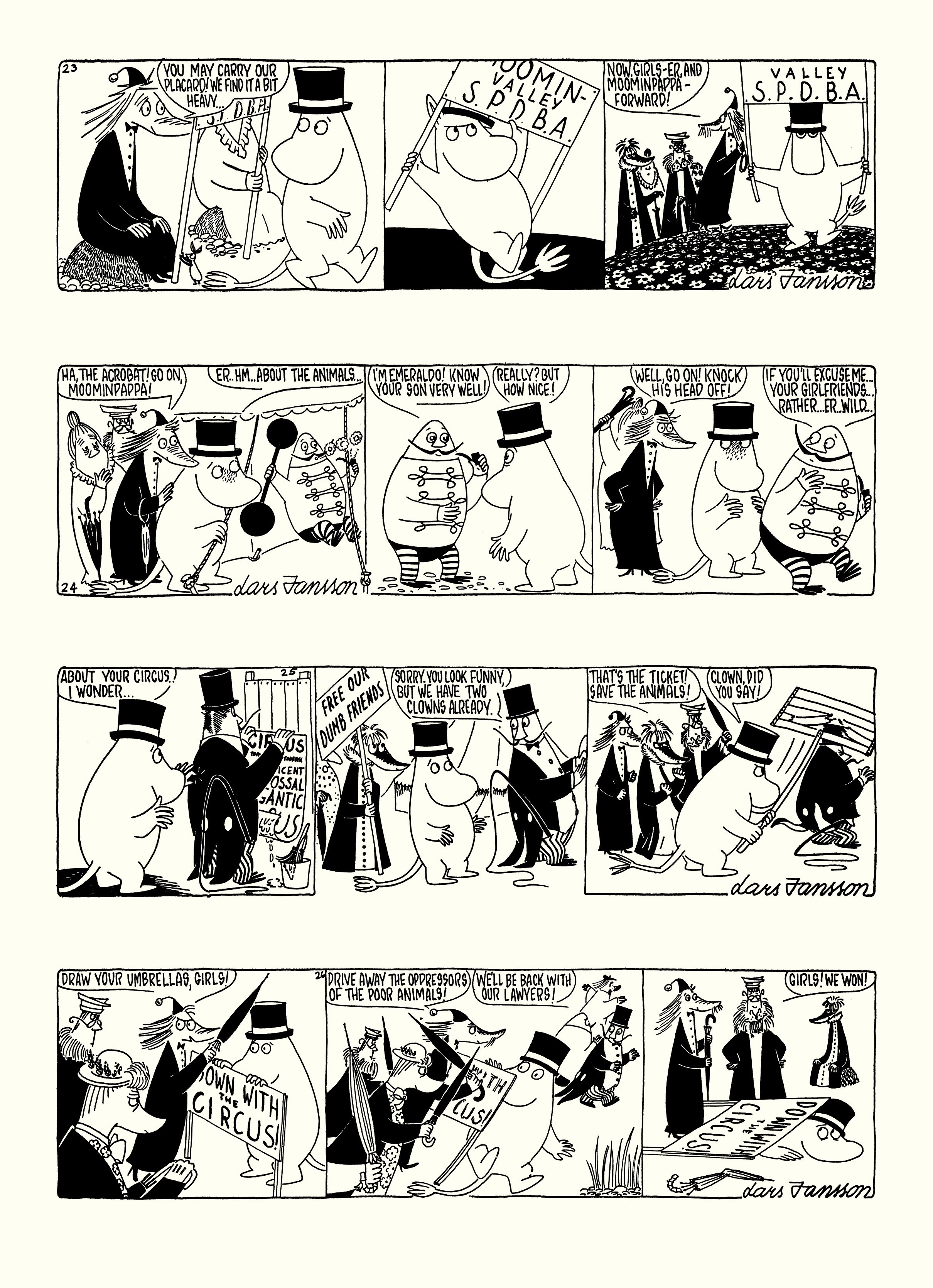 Read online Moomin: The Complete Lars Jansson Comic Strip comic -  Issue # TPB 6 - 74