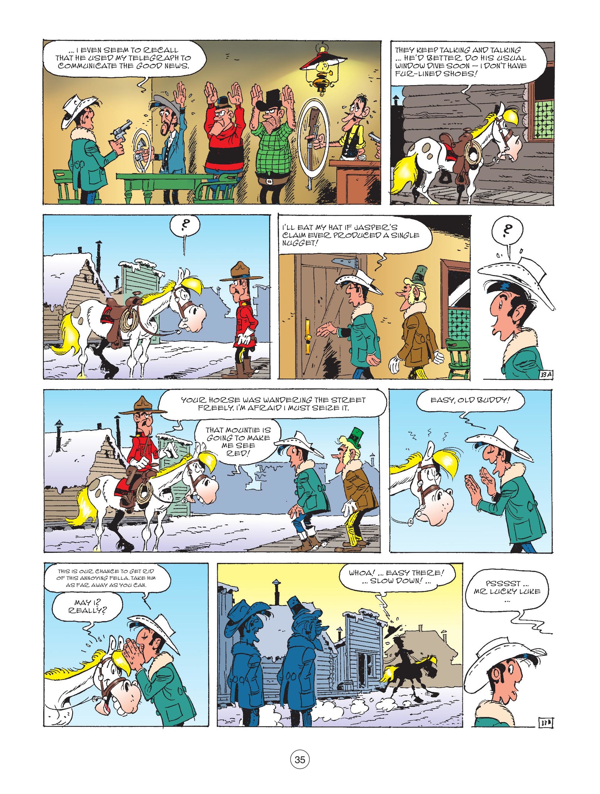 Read online A Lucky Luke Adventure comic -  Issue #74 - 37