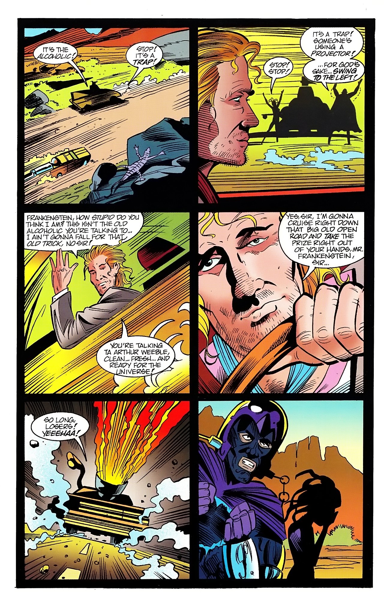 Read online Death Race 2020 comic -  Issue #5 - 21