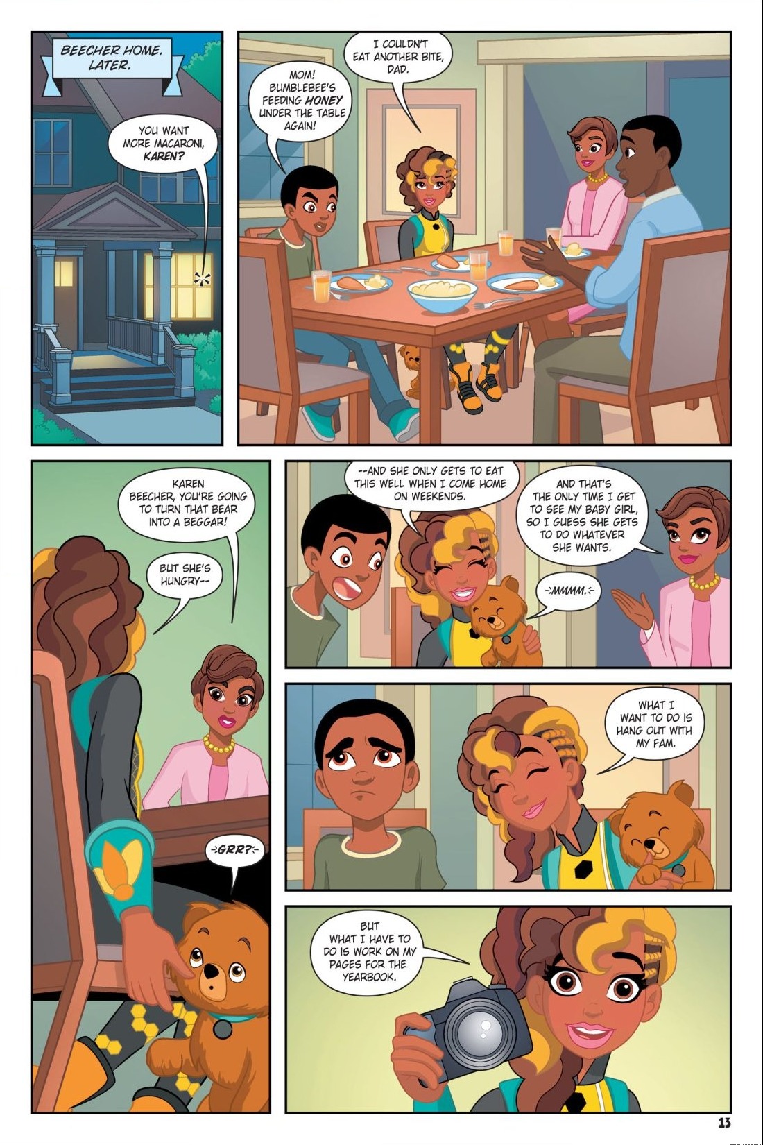 Read online DC Super Hero Girls: Search for Atlantis comic -  Issue # TPB - 13