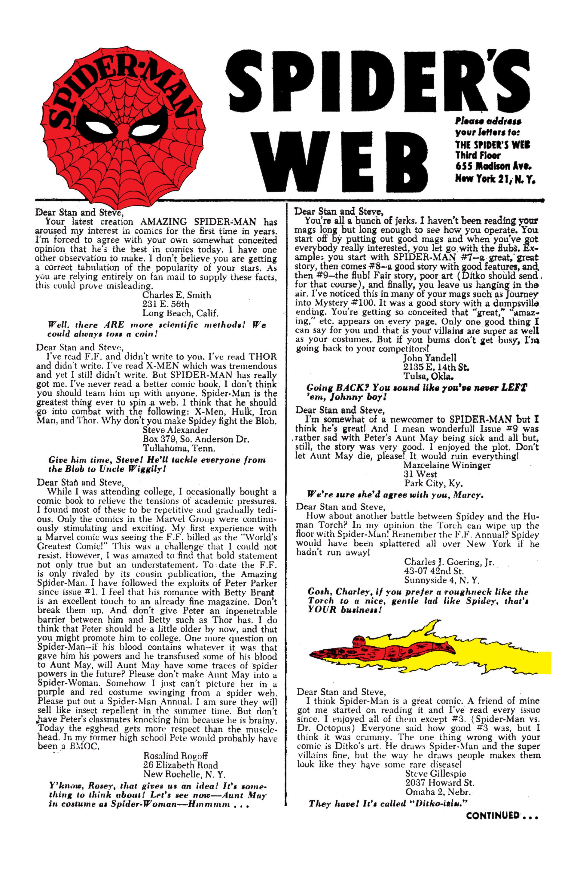 Read online The Amazing Spider-Man (1963) comic -  Issue #13 - 24