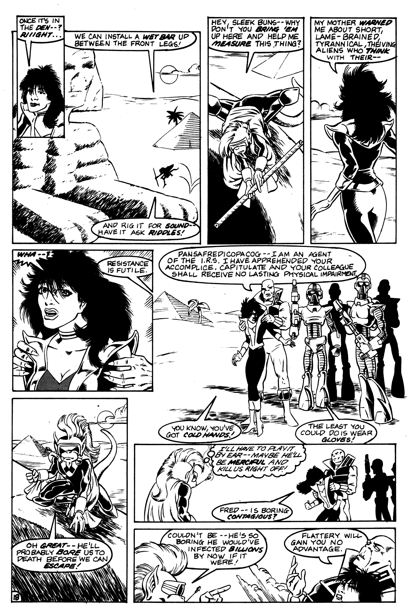 Read online Aristocratic Xtraterrestrial Time-Traveling Thieves comic -  Issue #1 - 20