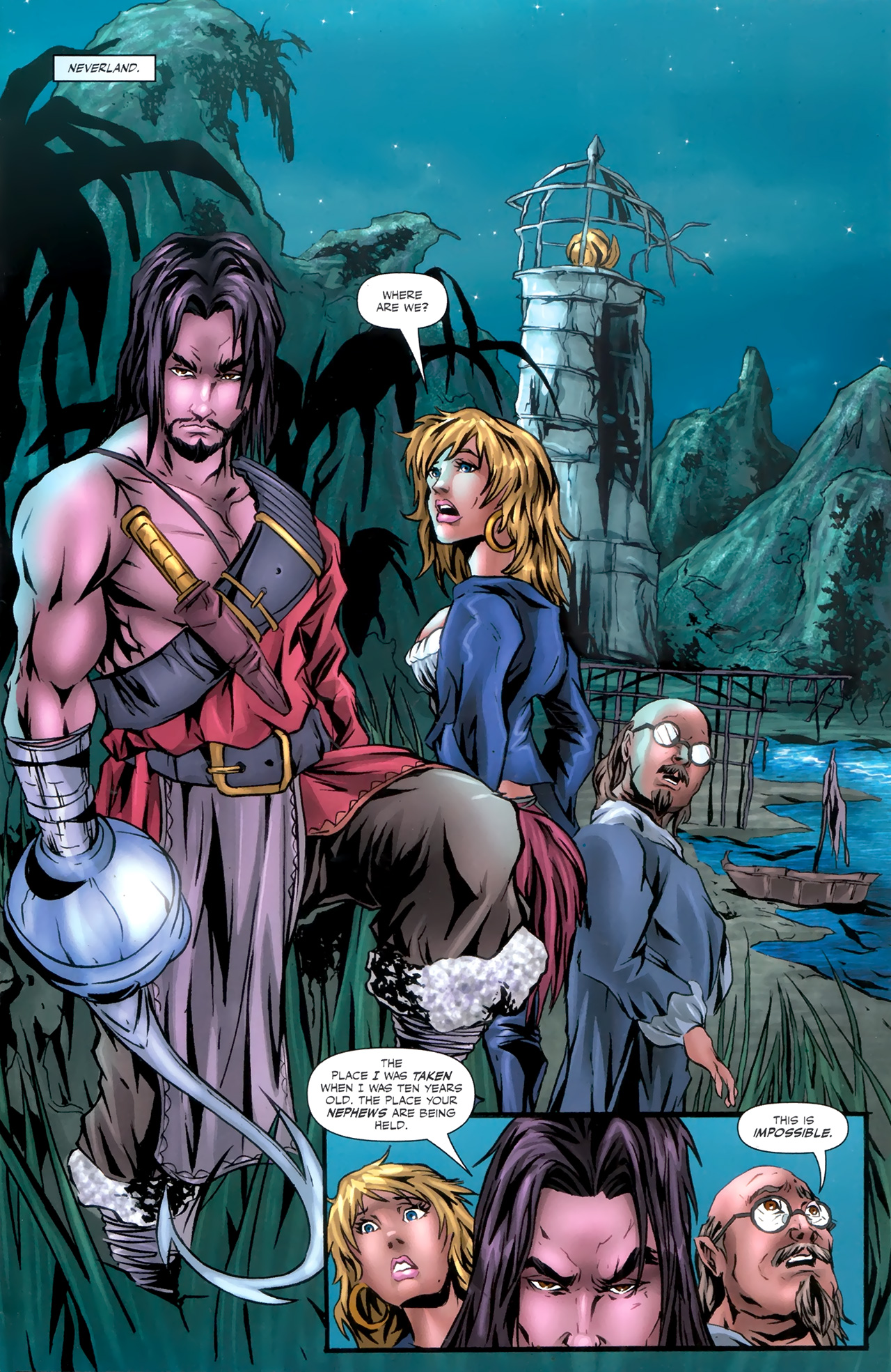 Read online Grimm Fairy Tales: Neverland comic -  Issue #3 - 3