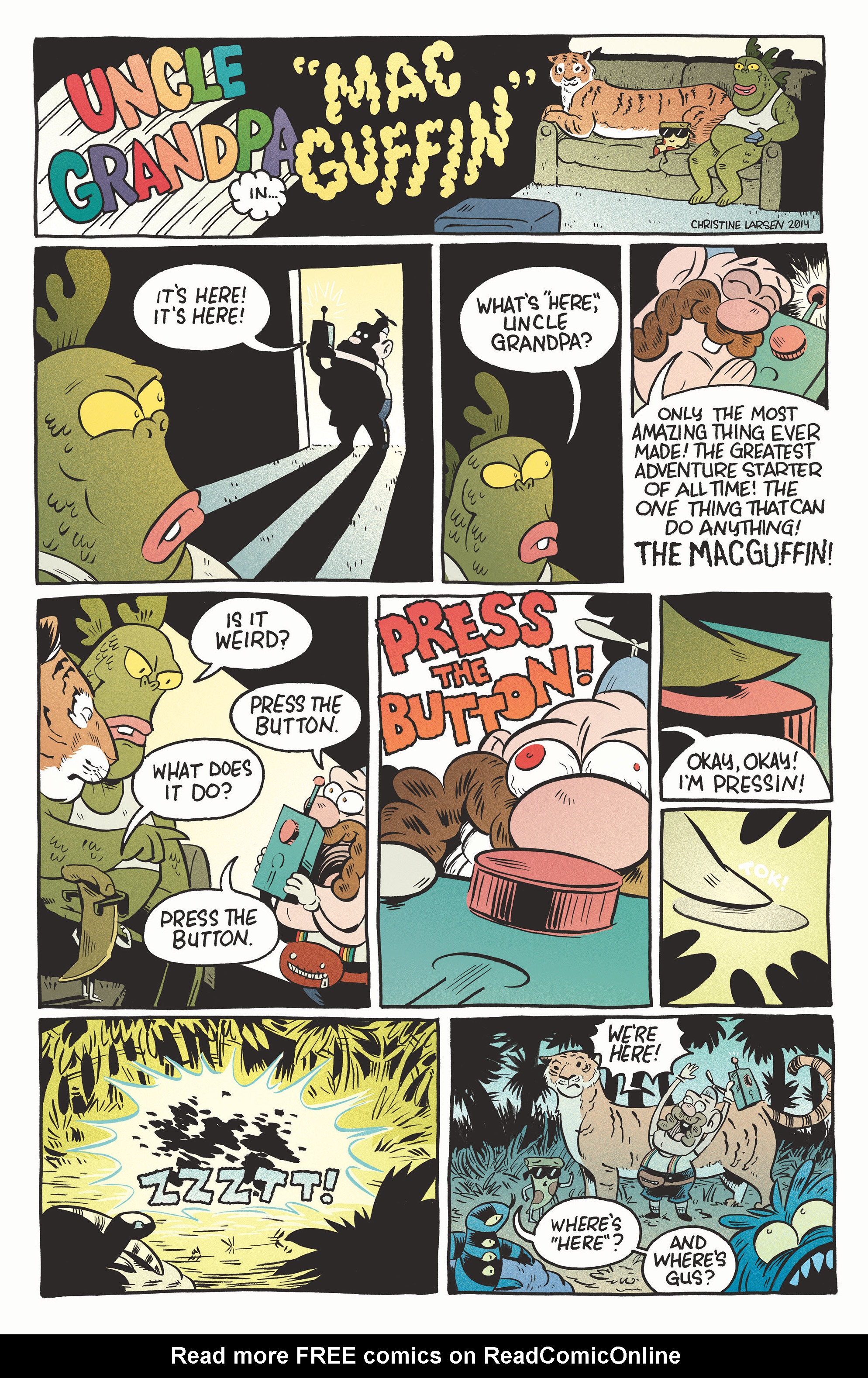 Read online Uncle Grandpa comic -  Issue #4 - 8