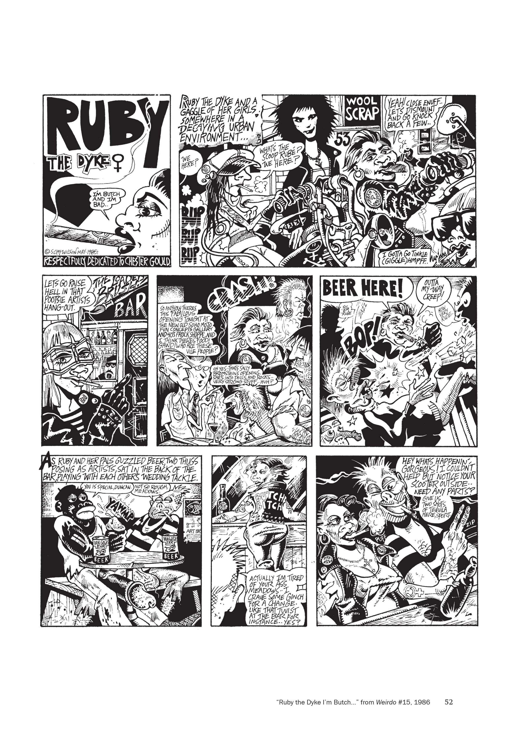 Read online The Mythology of S. Clay Wilson comic -  Issue # Belgian Lace from Hell (Part 1) - 54