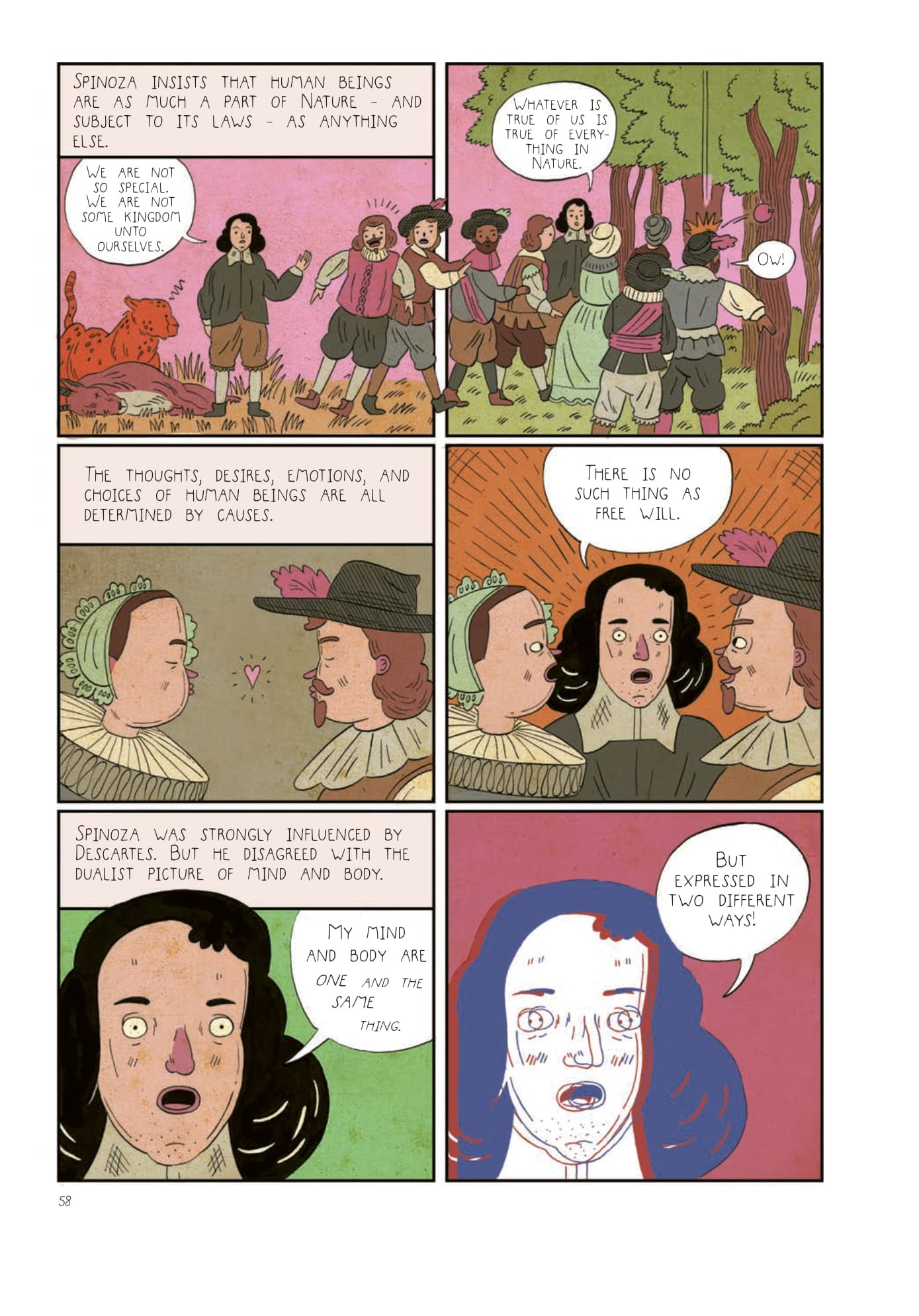 Read online Heretics!: The Wondrous (and Dangerous) Beginnings of Modern Philosophy comic -  Issue # TPB (Part 1) - 59