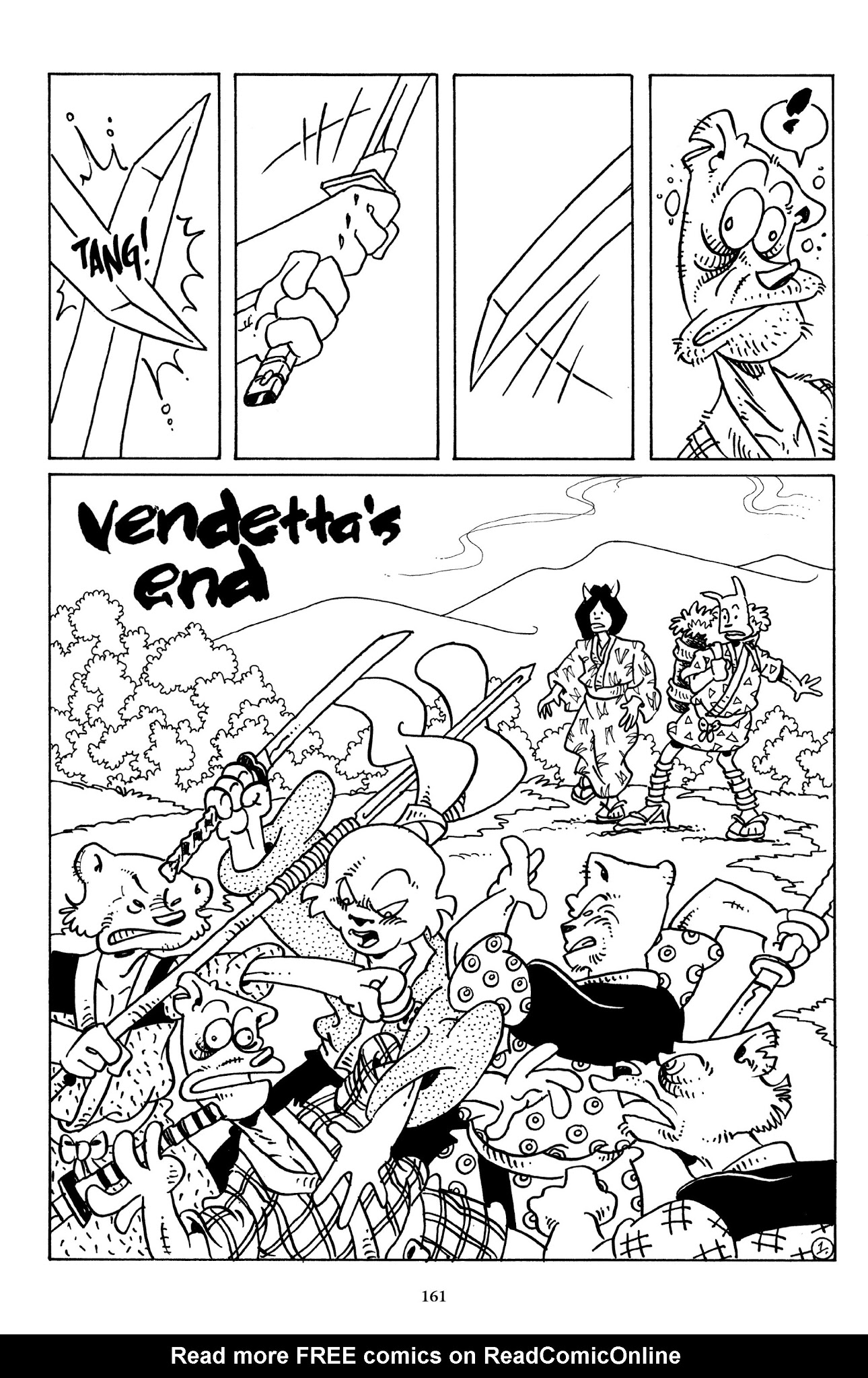 Read online The Usagi Yojimbo Saga comic -  Issue # TPB 5 - 158