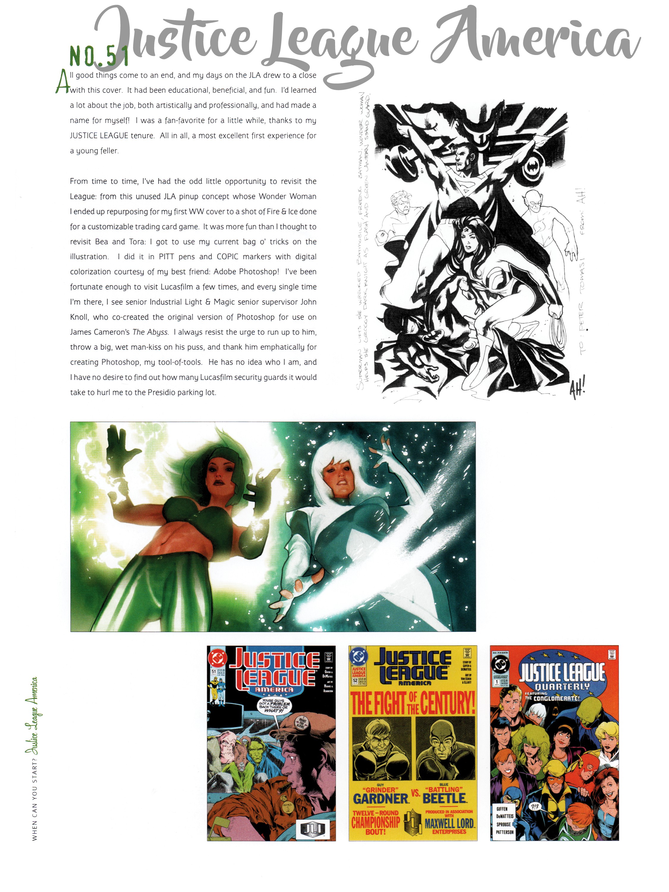 Read online Cover Run: The DC Comics Art of Adam Hughes comic -  Issue # TPB (Part 1) - 19