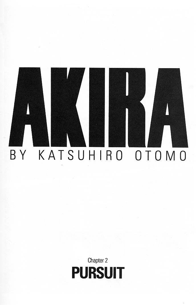 Read online Akira comic -  Issue #2 - 3
