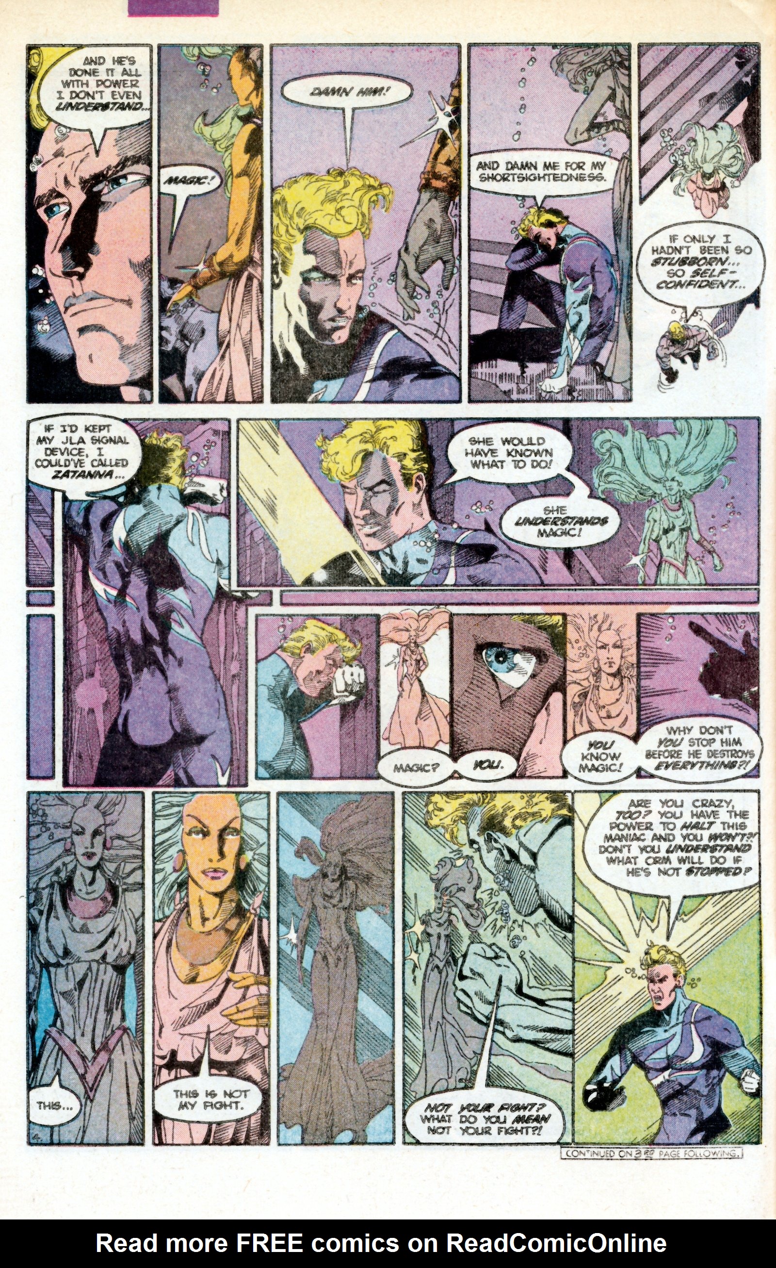 Read online Aquaman (1986) comic -  Issue #4 - 6