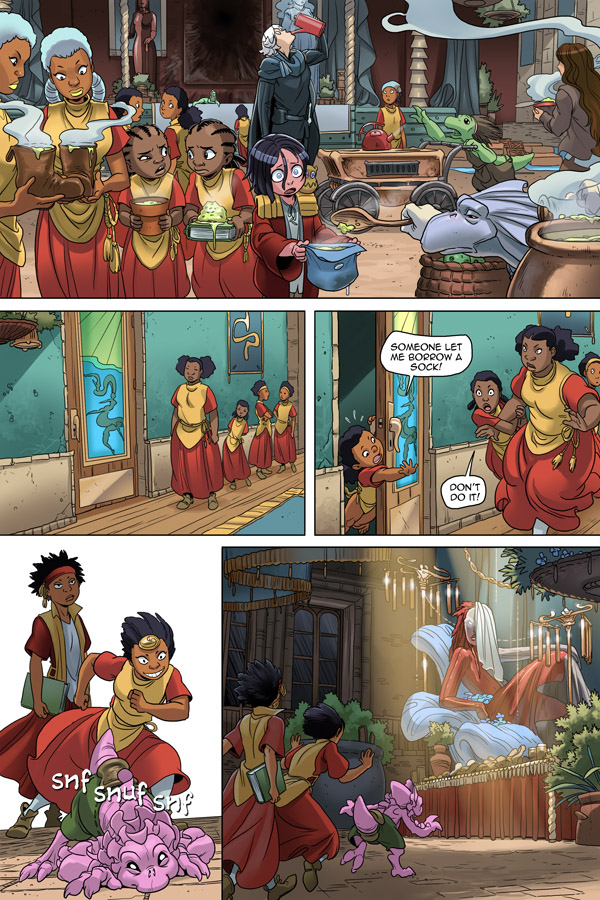 Read online Unsounded comic -  Issue #13 - 126