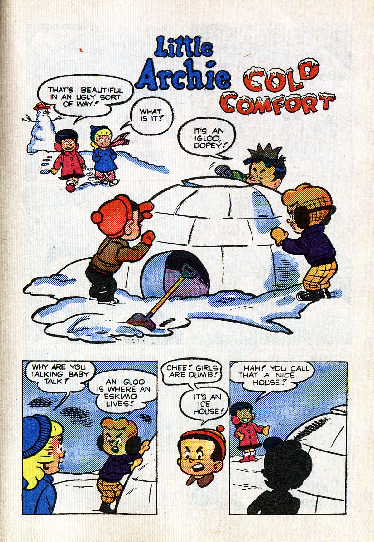 Read online Little Archie Comics Digest Magazine comic -  Issue #34 - 116
