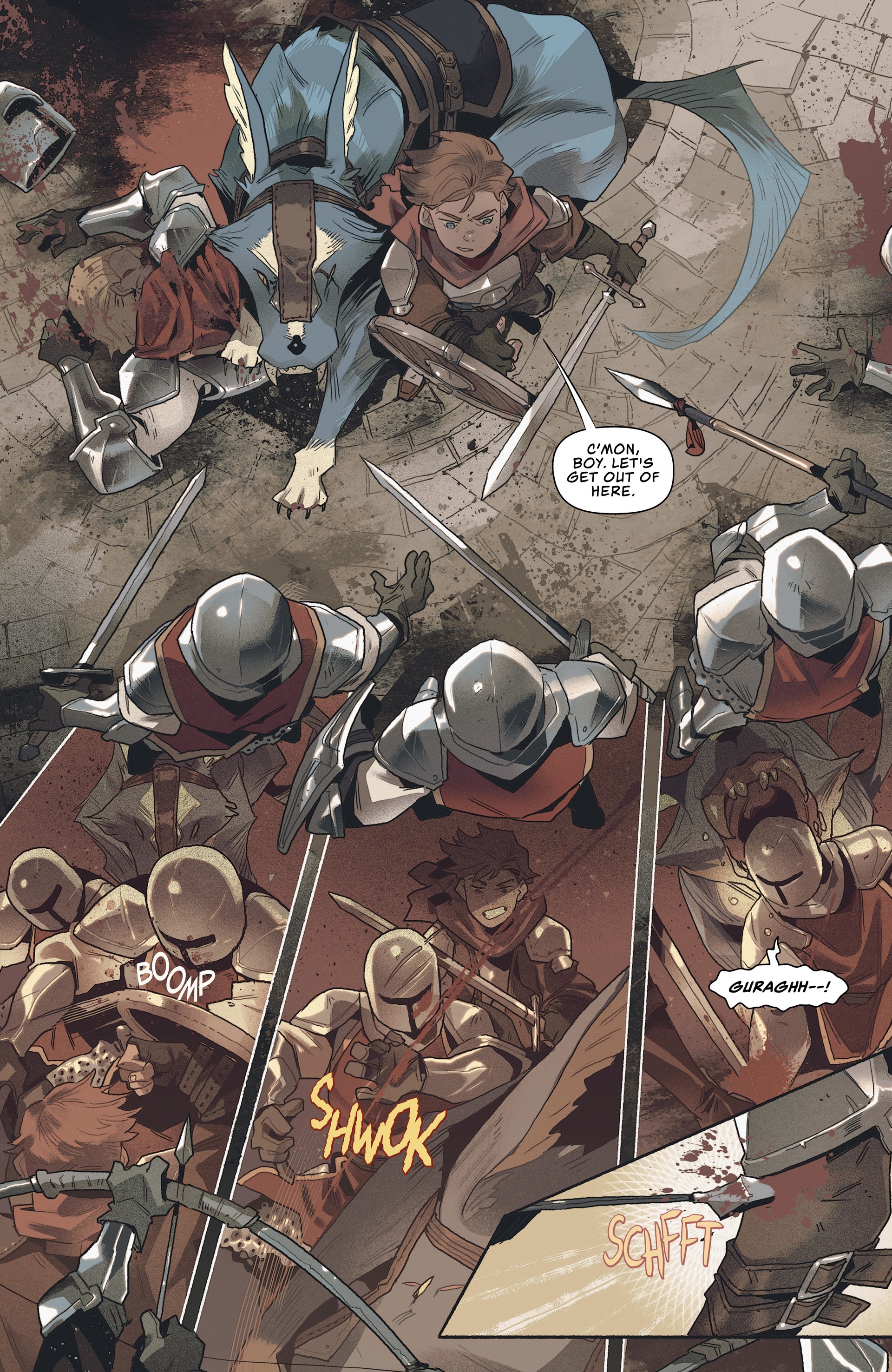 Read online Beastlands: Keepers of the Kingdom comic -  Issue # TPB - 107