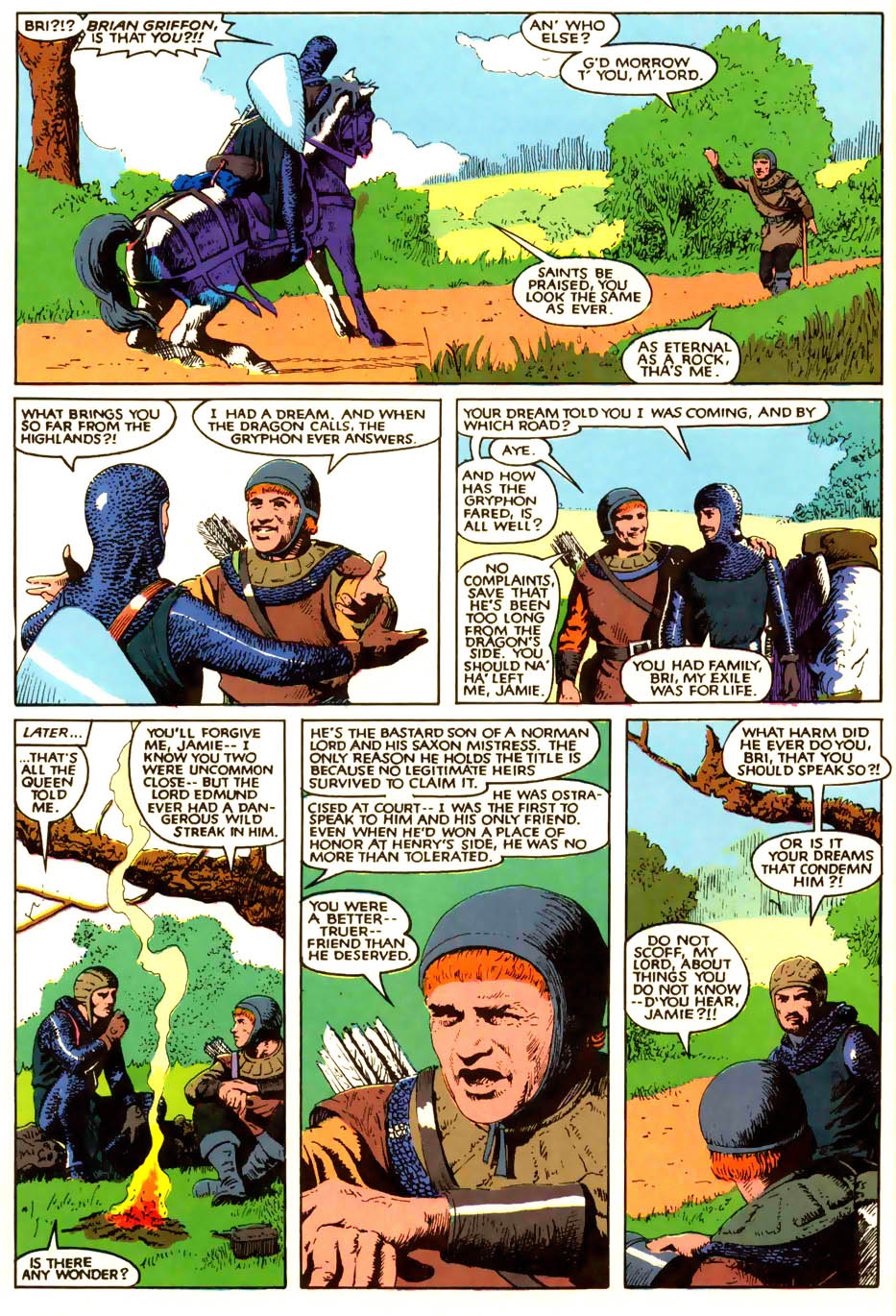 Read online The Black Dragon comic -  Issue #1 - 20