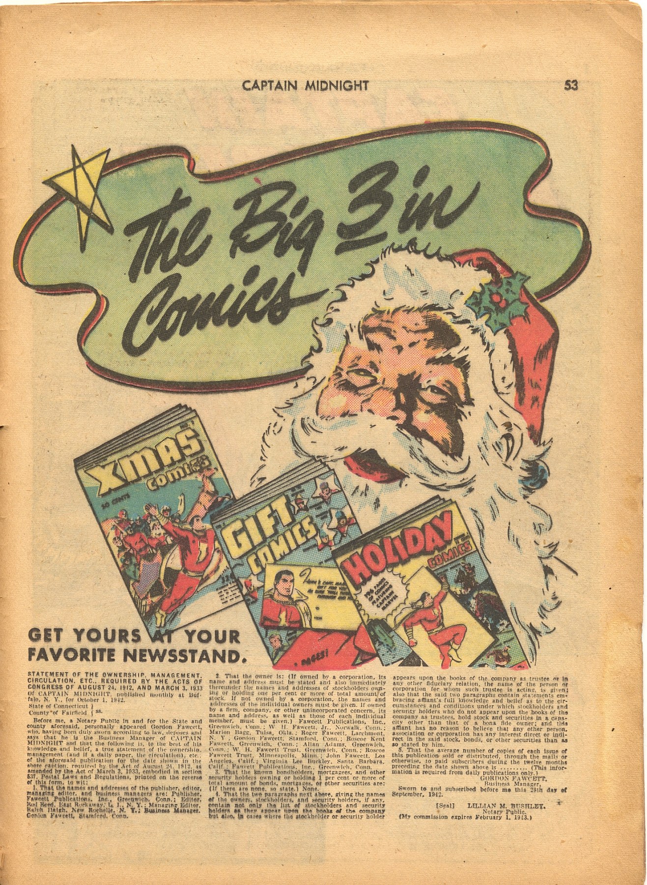Read online Captain Midnight (1942) comic -  Issue #4 - 54