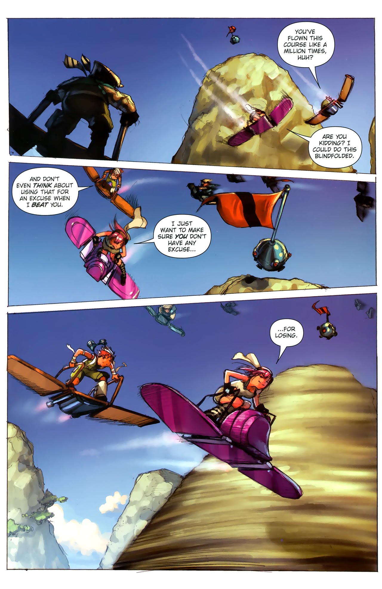 Read online Sky Pirates Of Neo Terra comic -  Issue #1 - 18