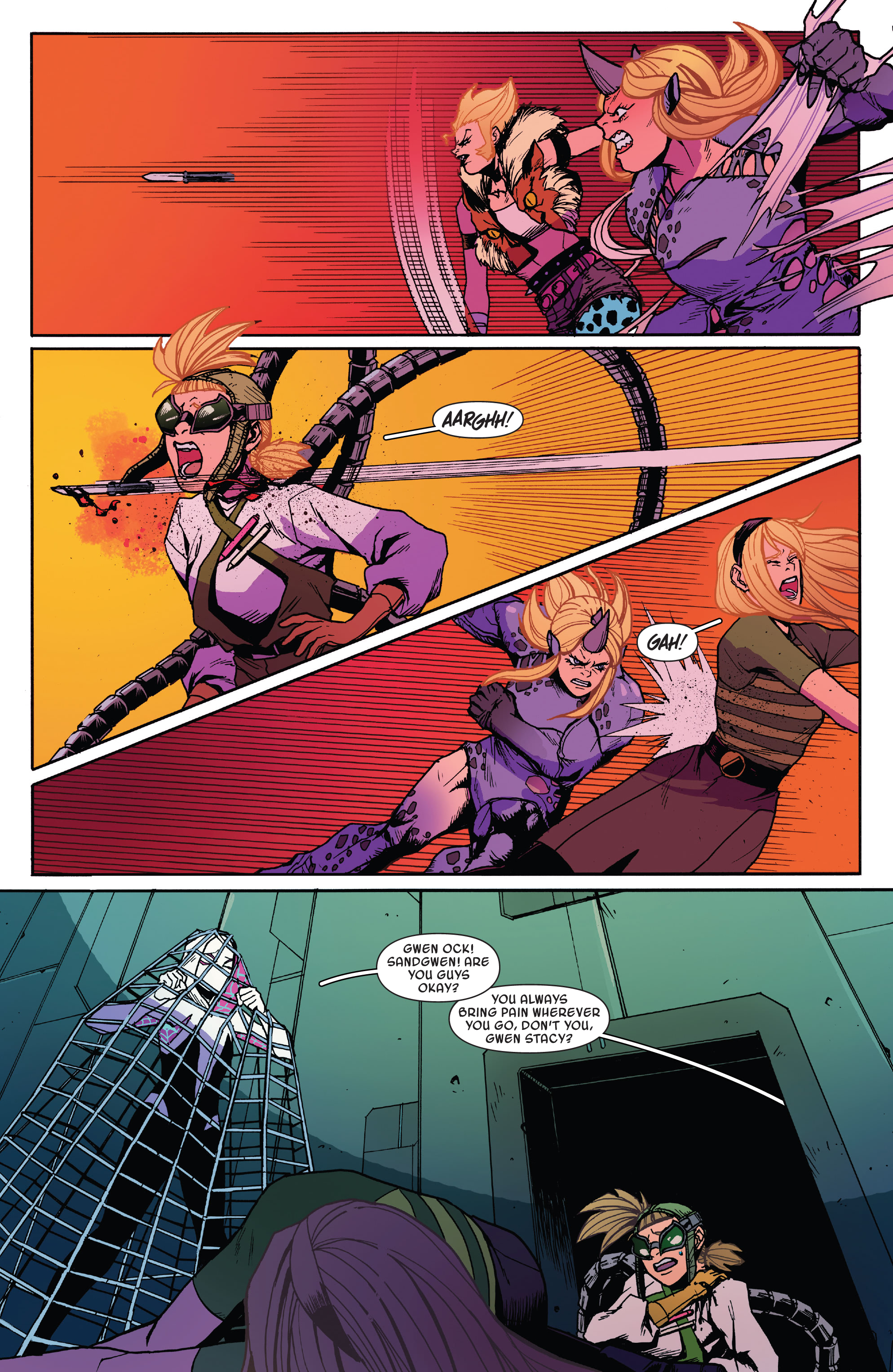 Read online Spider-Gwen: Shadow Clones comic -  Issue #3 - 21