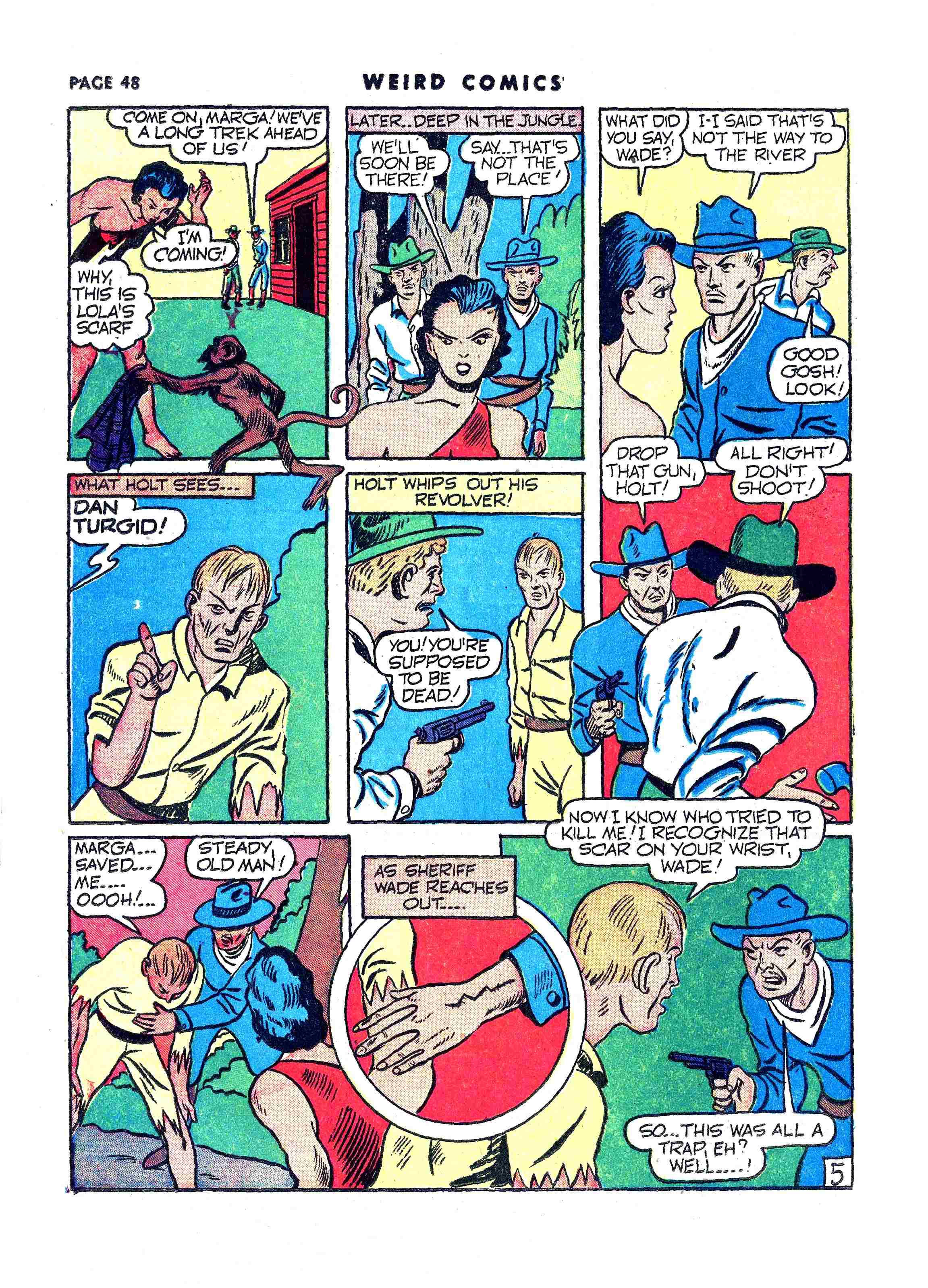 Read online Weird Comics comic -  Issue #18 - 50