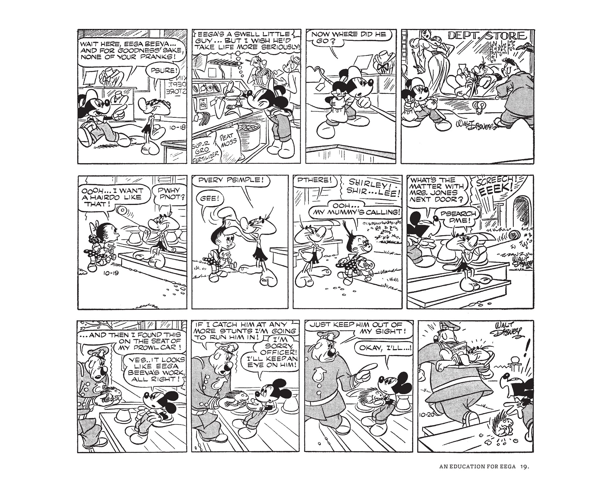 Read online Walt Disney's Mickey Mouse by Floyd Gottfredson comic -  Issue # TPB 10 (Part 1) - 19