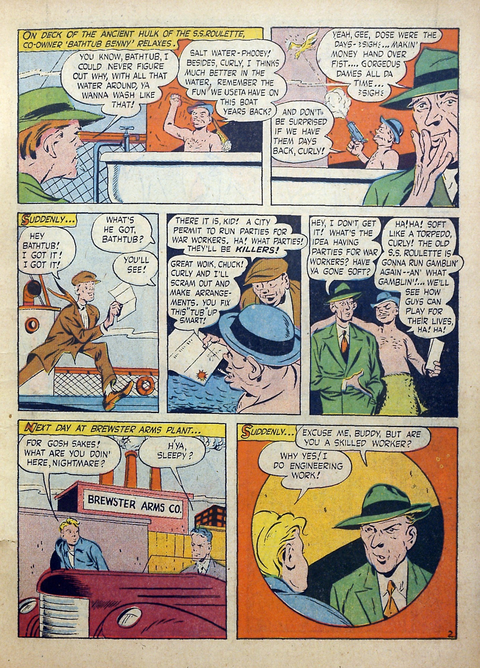 Read online Clue Comics comic -  Issue #7 - 19