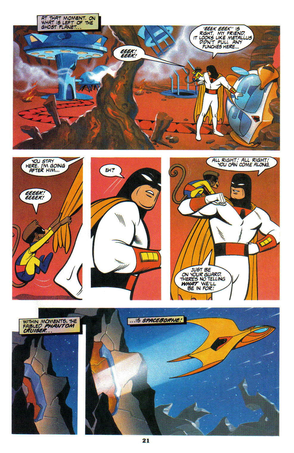 Read online Space Ghost (1987) comic -  Issue # Full - 23