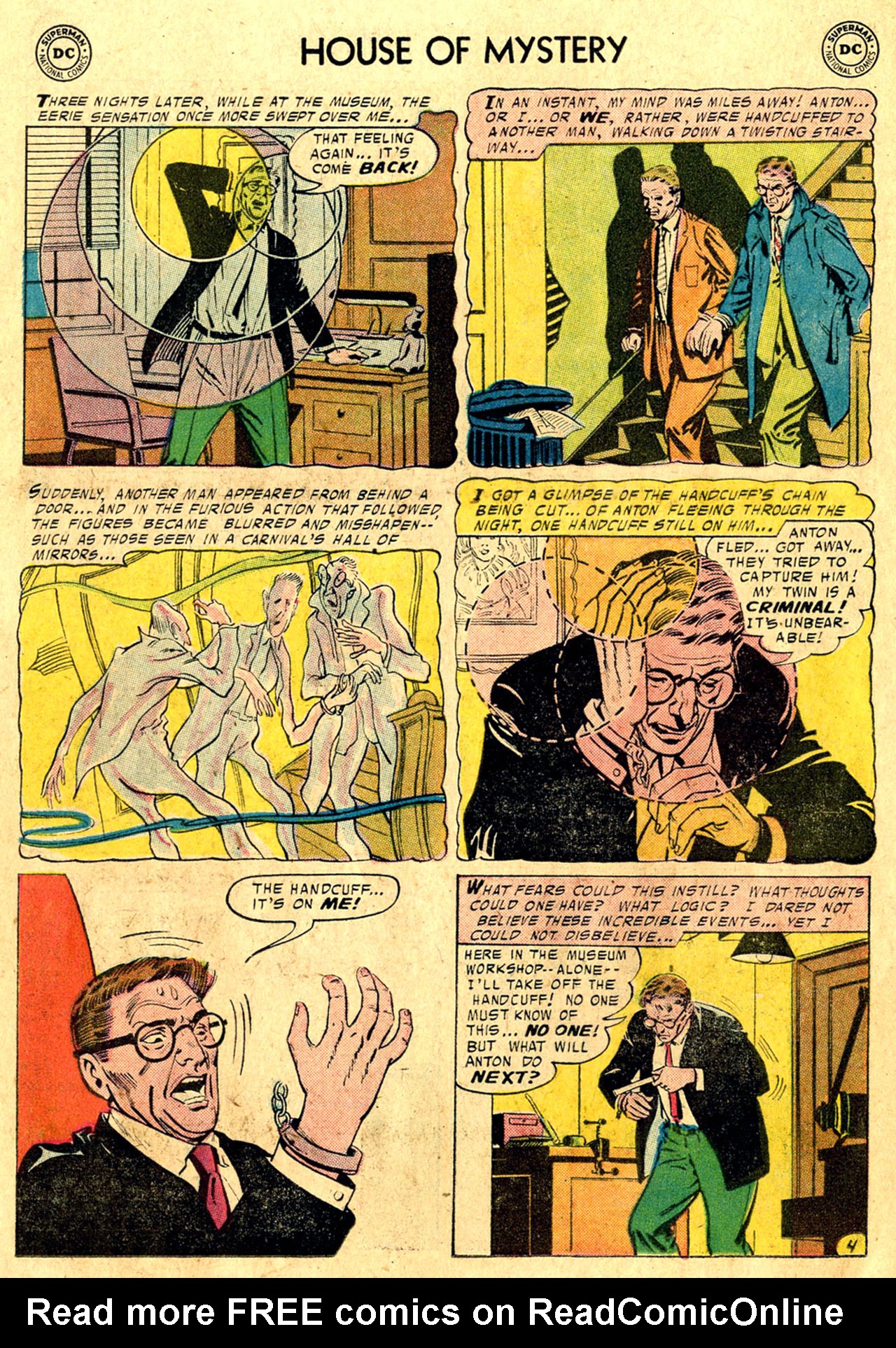 Read online House of Mystery (1951) comic -  Issue #64 - 22