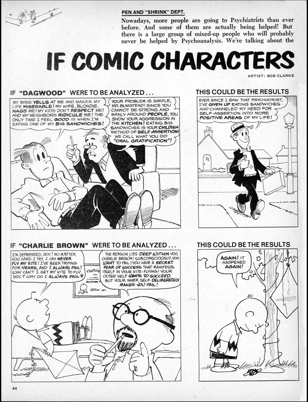 Read online MAD comic -  Issue #125 - 46