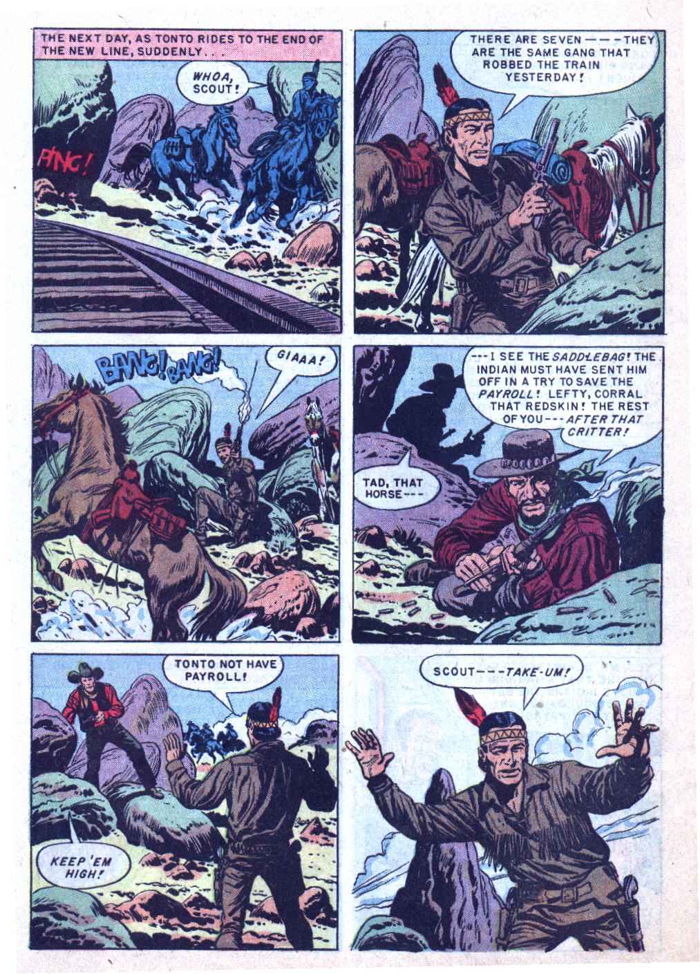 Read online Lone Ranger's Companion Tonto comic -  Issue #26 - 8
