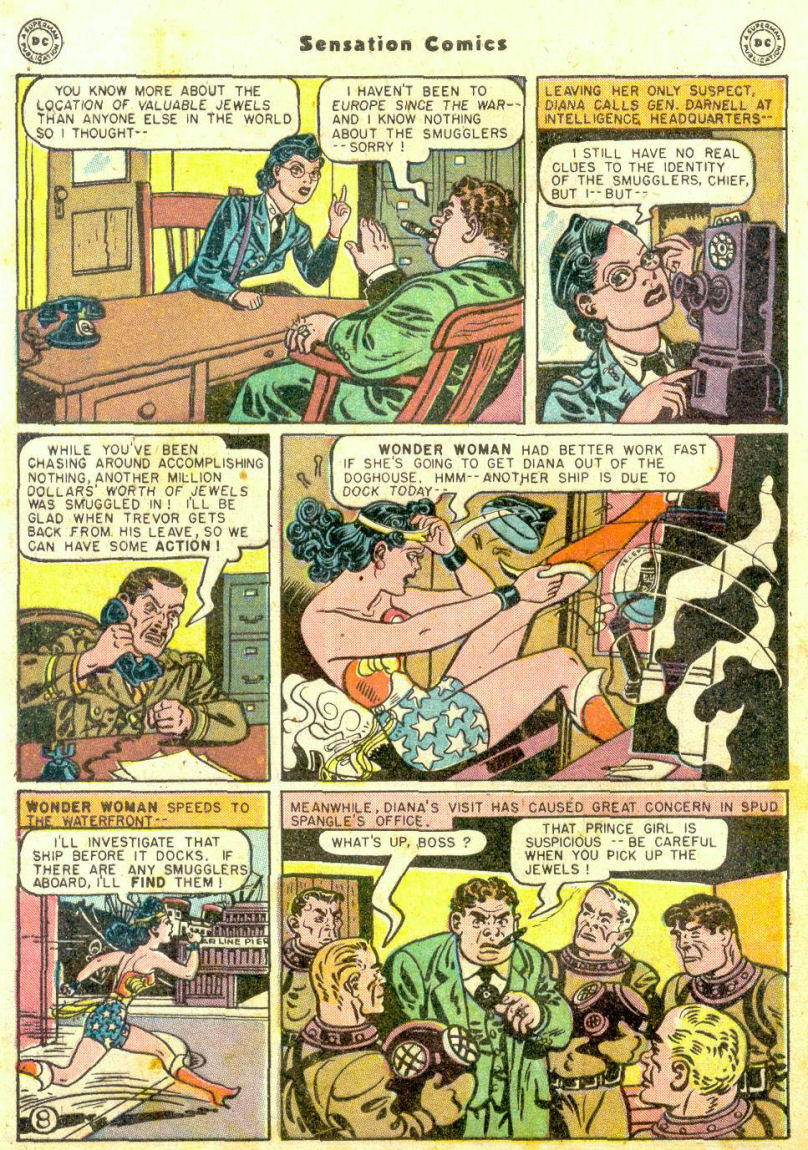 Read online Sensation (Mystery) Comics comic -  Issue #74 - 10