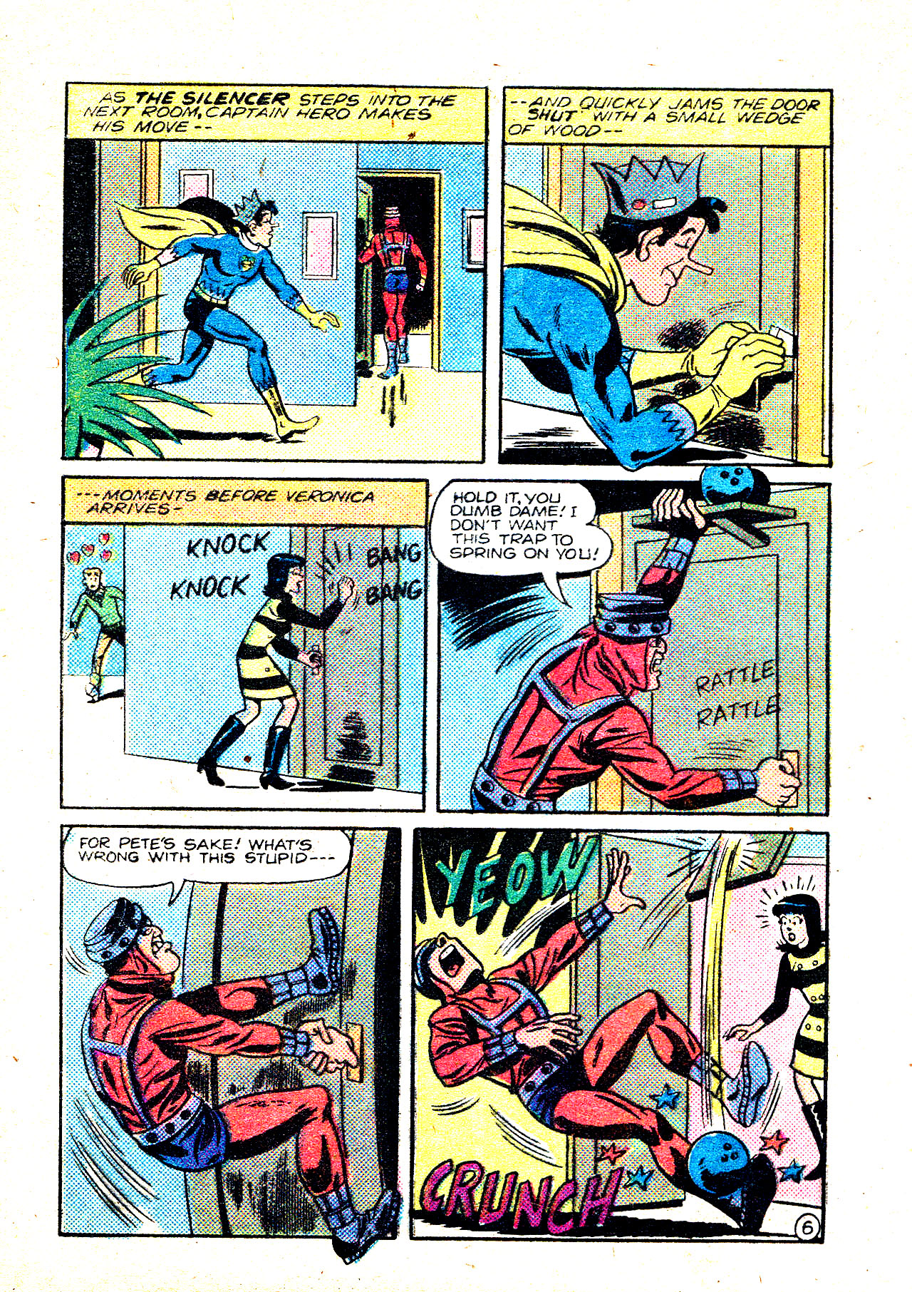 Read online Captain Hero Comics Digest Magazine comic -  Issue # TPB - 7