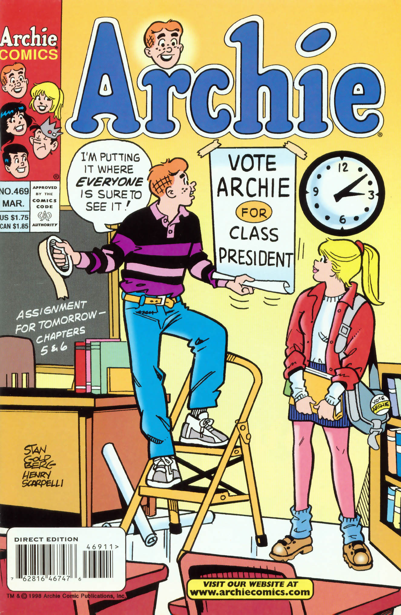 Read online Archie (1960) comic -  Issue #469 - 1