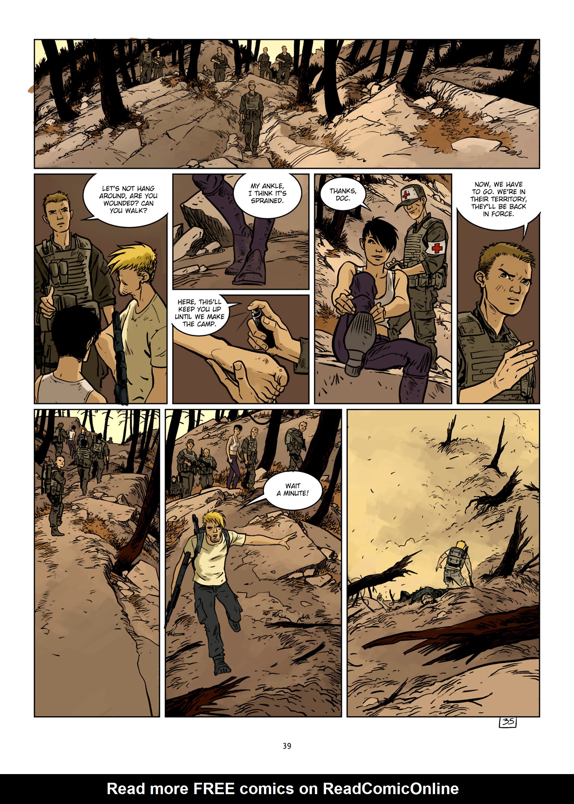 Read online Cold Sun comic -  Issue #3 - 40