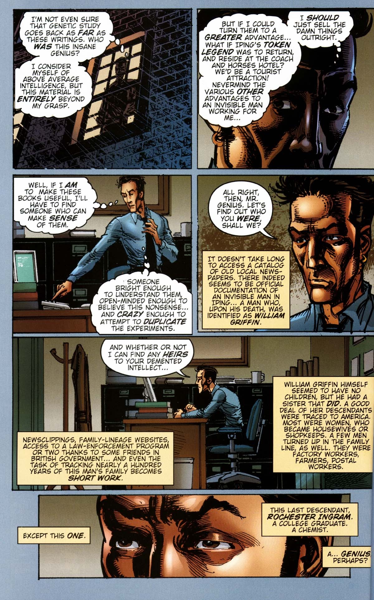 Read online Legacy of the Invisible Man comic -  Issue # Full - 10