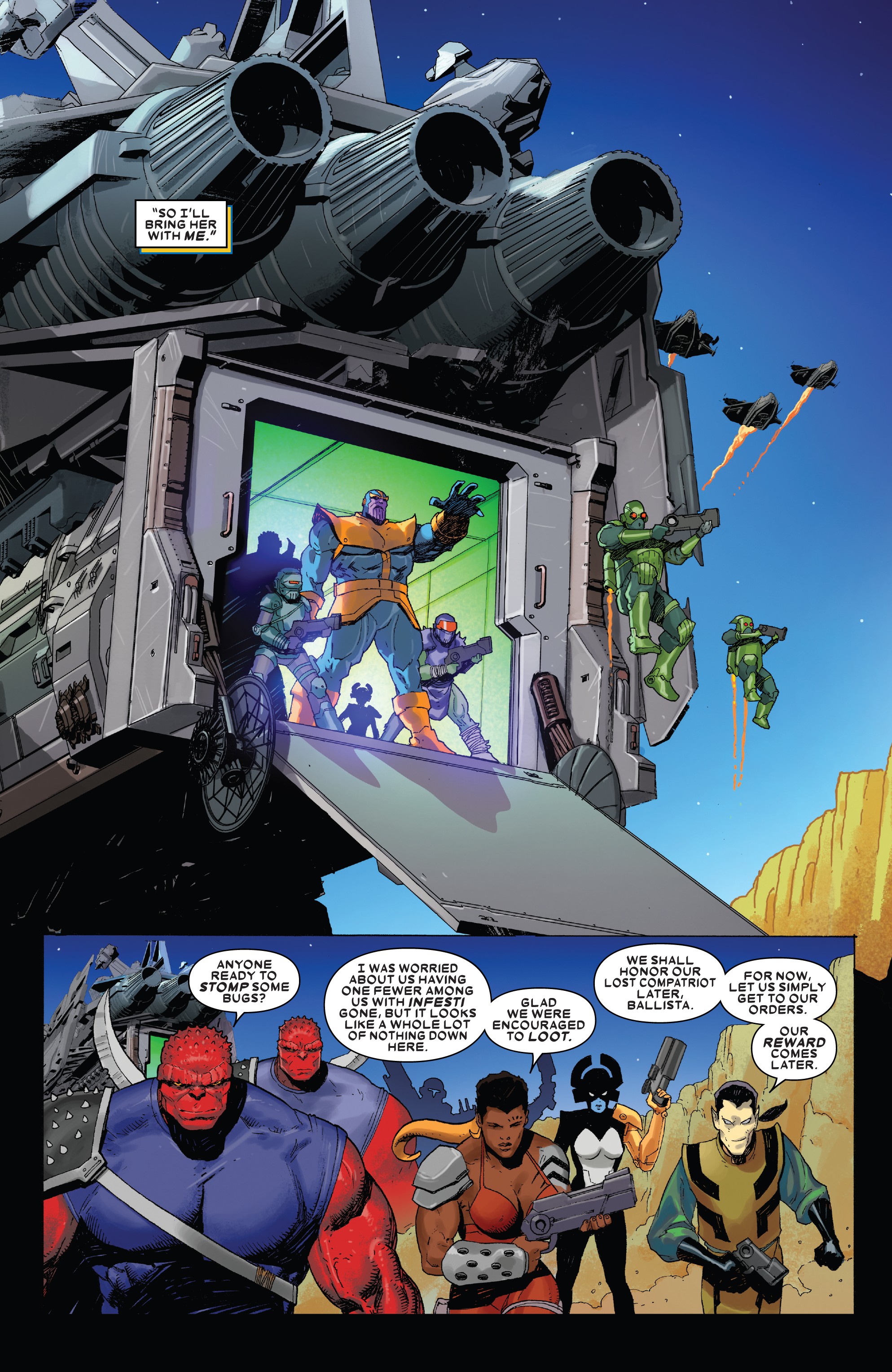 Read online Thanos (2019) comic -  Issue #3 - 4