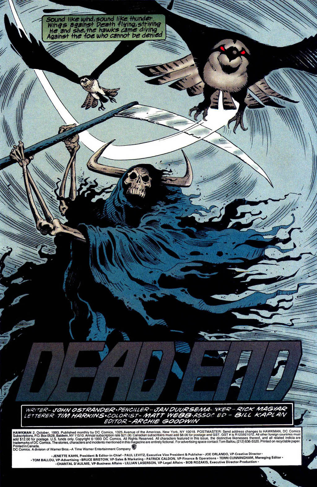 Read online Hawkman (1993) comic -  Issue #2 - 2