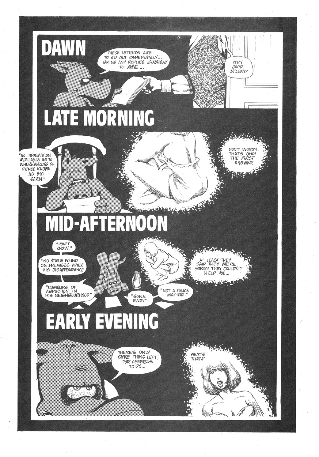 Read online Cerebus comic -  Issue #41 - 19