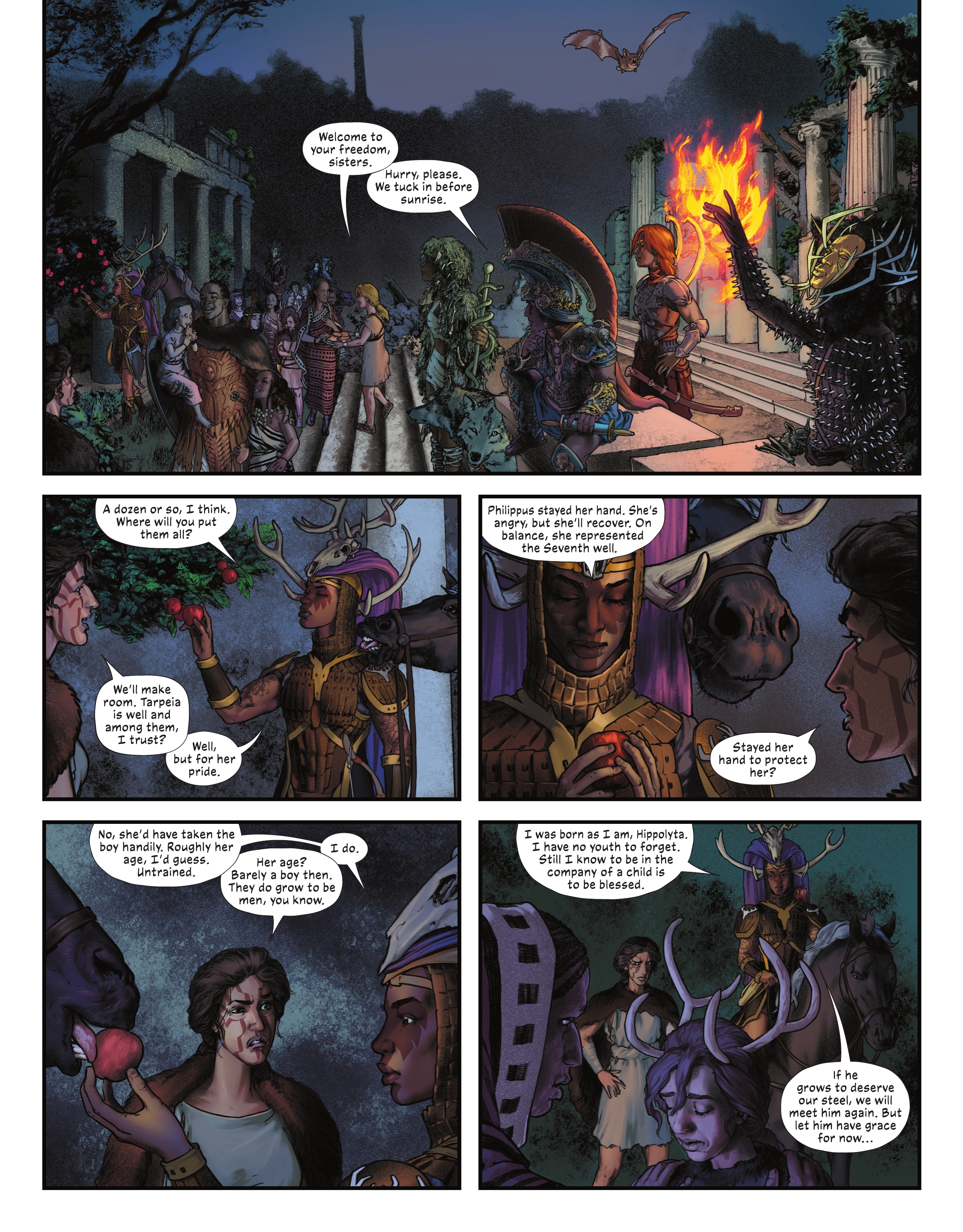 Read online Wonder Woman Historia: The Amazons comic -  Issue #2 - 44