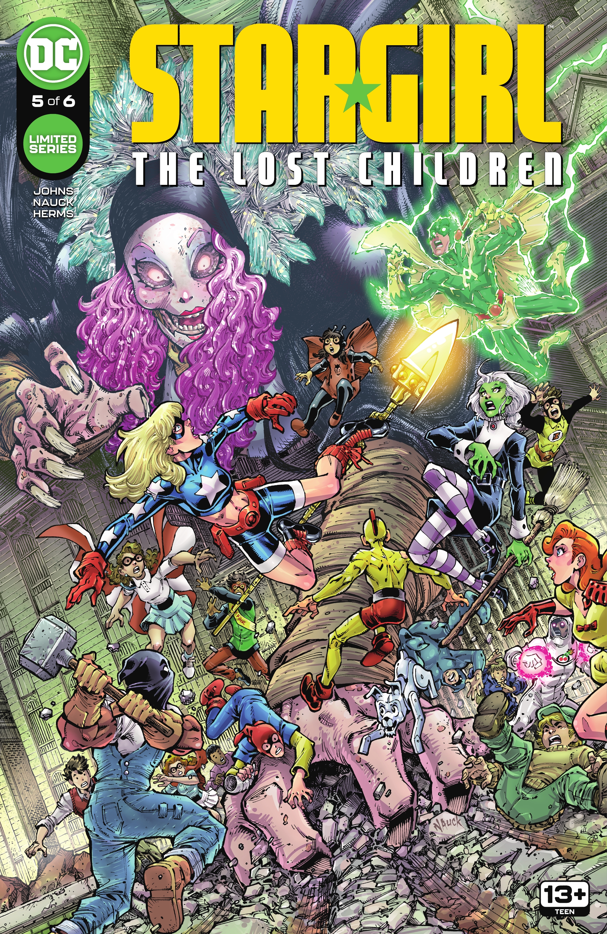 Read online Stargirl: The Lost Children comic -  Issue #5 - 1