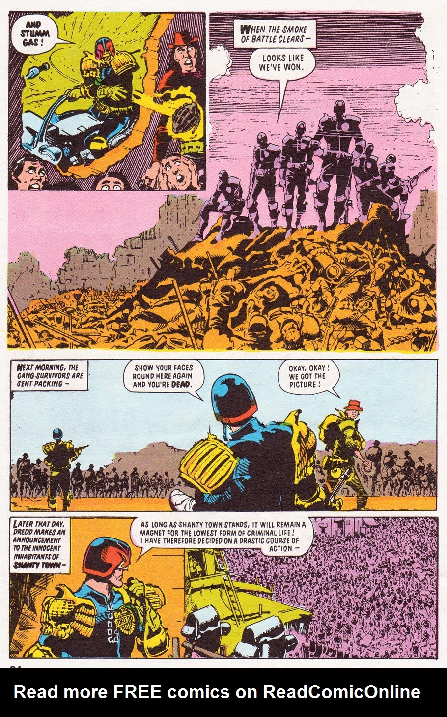 Read online Judge Dredd (1983) comic -  Issue #35 - 25