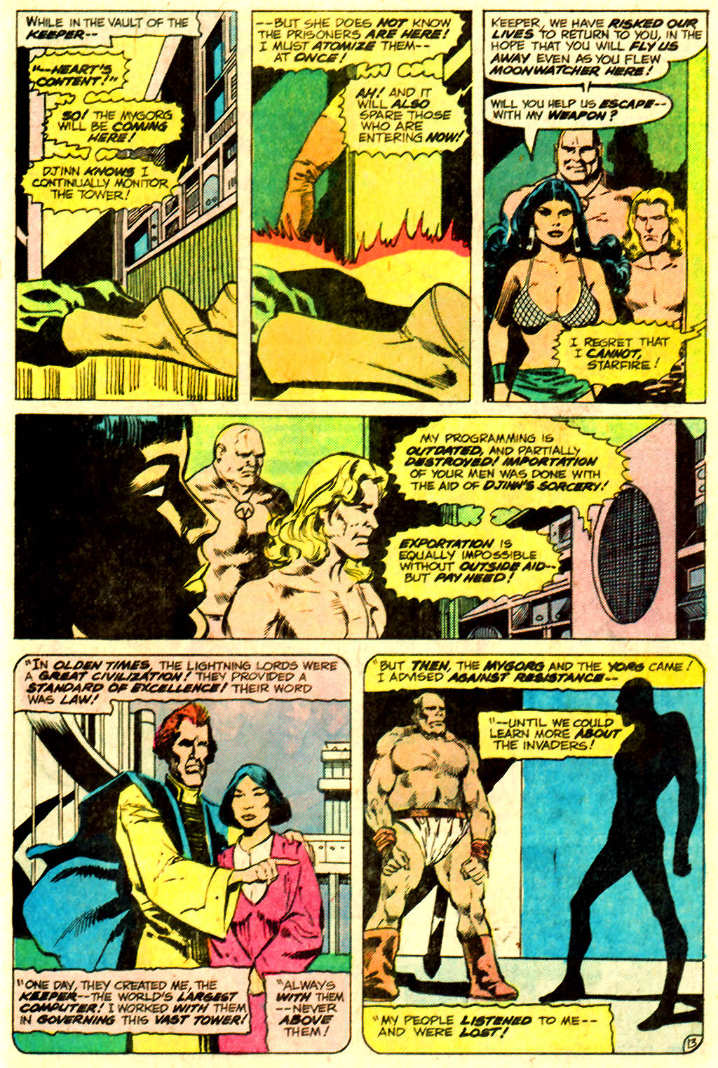 Read online Starfire (1976) comic -  Issue #7 - 14