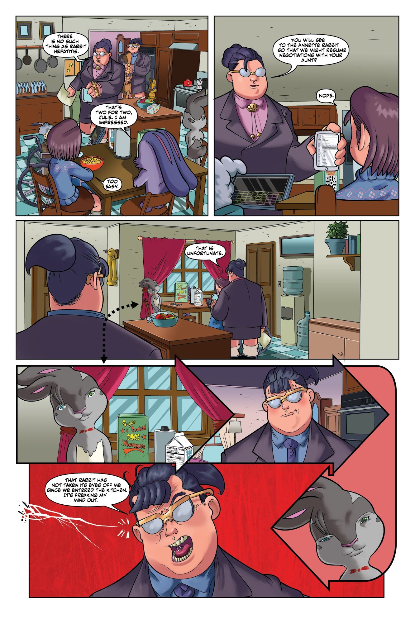 Read online Auntie Agatha's Home For Wayward Rabbits comic -  Issue #3 - 9