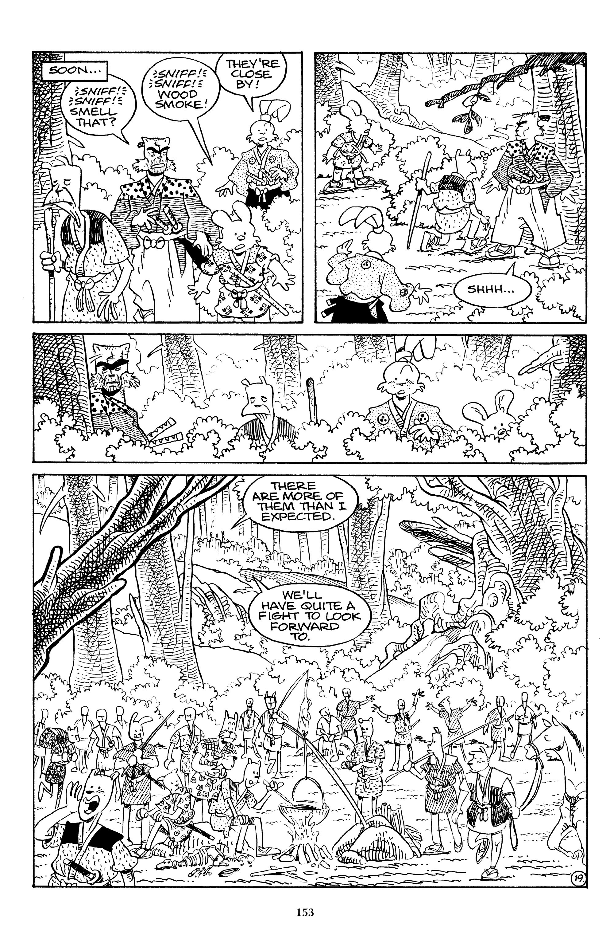 Read online The Usagi Yojimbo Saga comic -  Issue # TPB 4 - 152