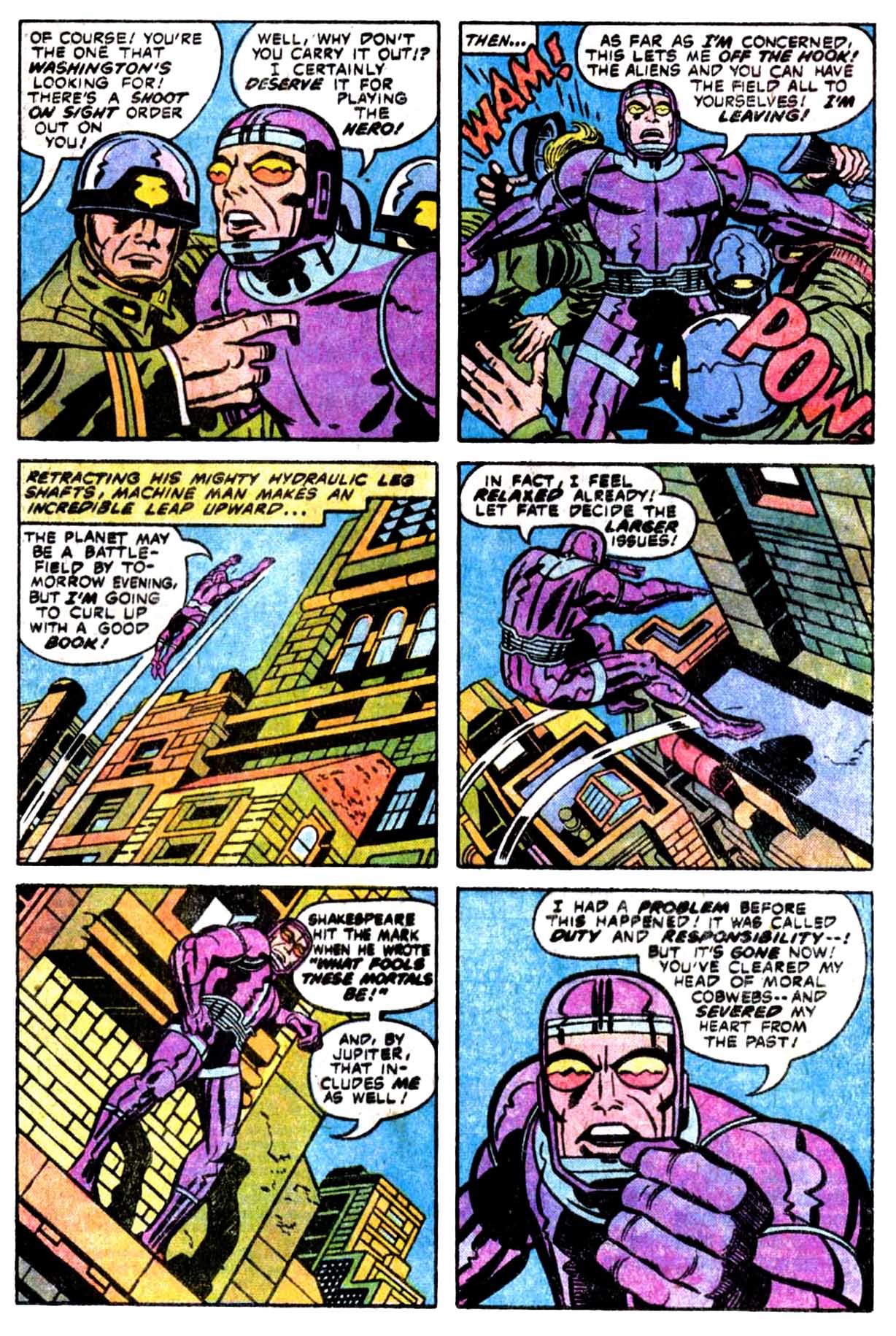Read online Machine Man (1978) comic -  Issue #5 - 8