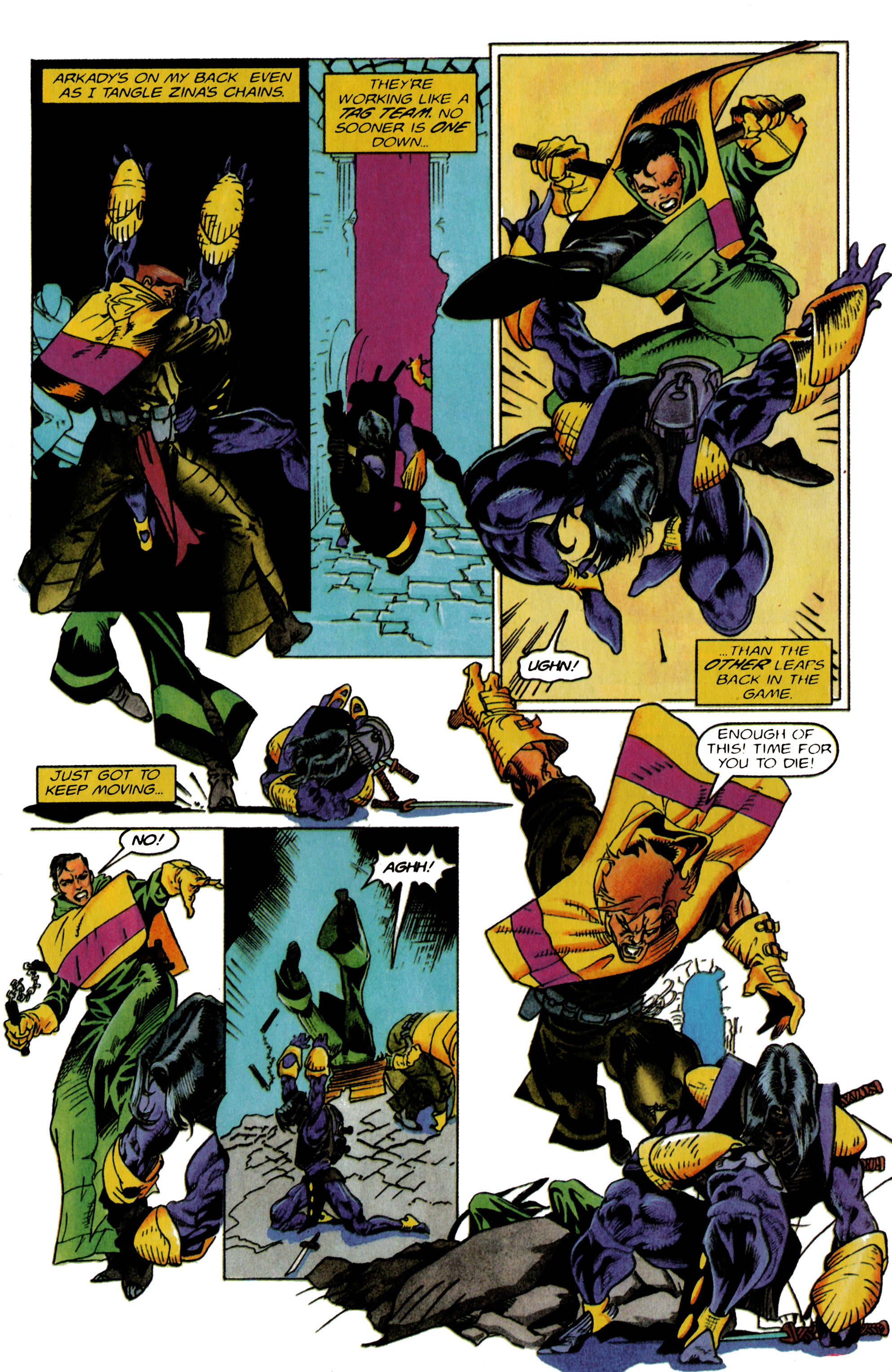 Read online Ninjak (1994) comic -  Issue #11 - 21